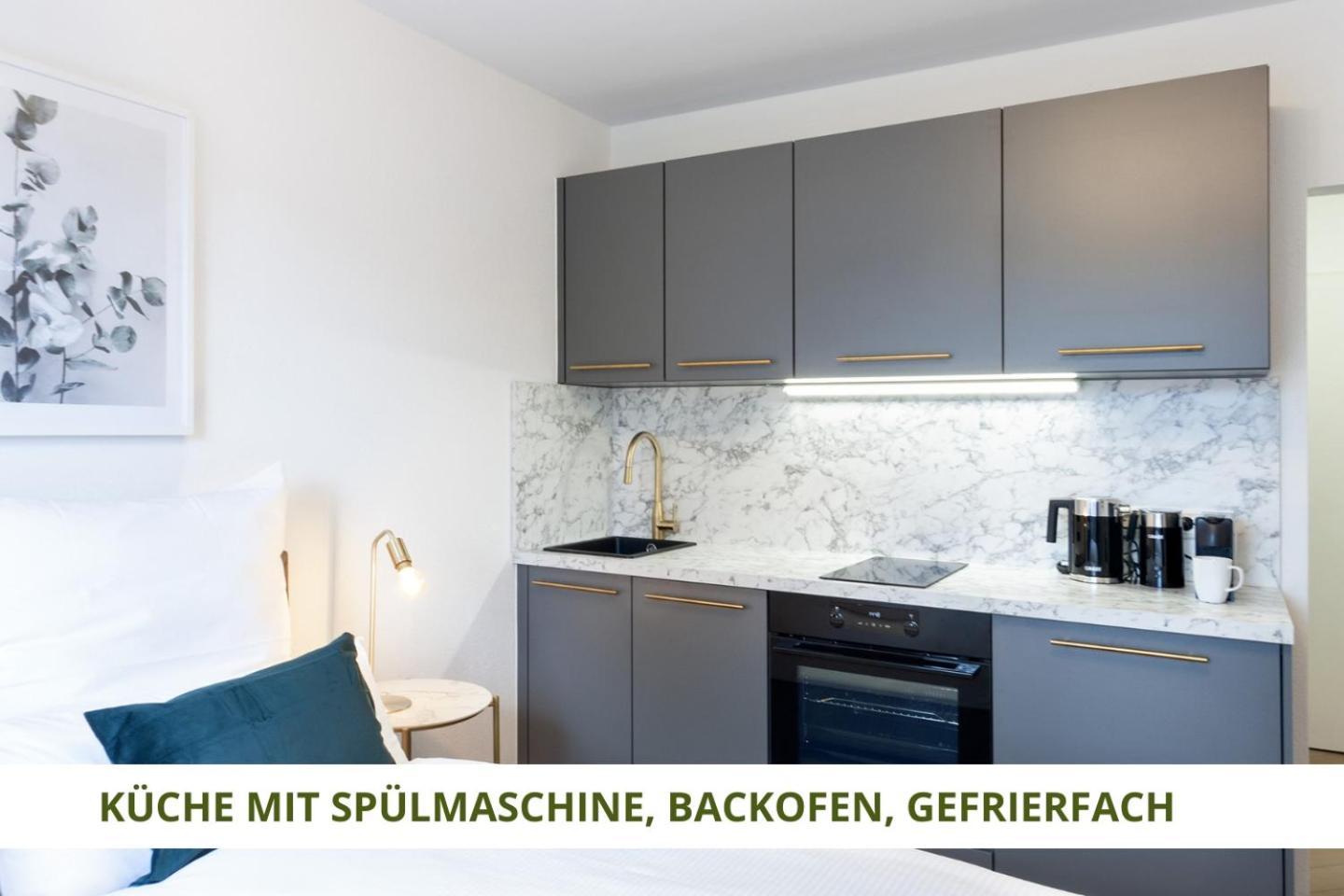 Apartment Wahnfried No5 - Zentrales Cityapartment Kueche Mit Duschbad - 300M Zur Fussgaengerzone Bayreuth Bagian luar foto