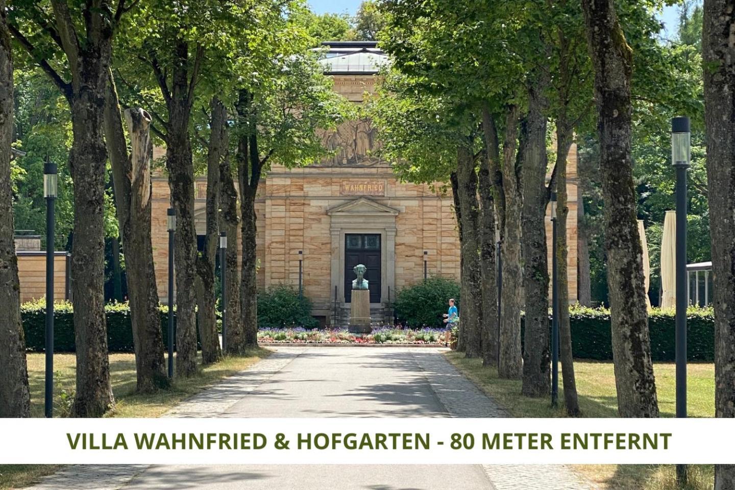 Apartment Wahnfried No5 - Zentrales Cityapartment Kueche Mit Duschbad - 300M Zur Fussgaengerzone Bayreuth Bagian luar foto